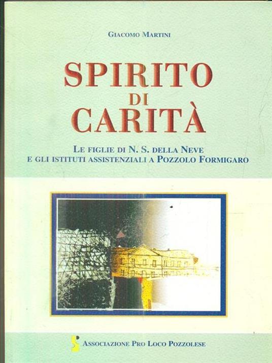 Spirito di carità - Giacomo Martini - copertina