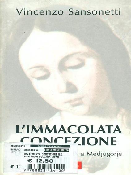 L' immacolata concezione - Vincenzo Sansonetti - copertina
