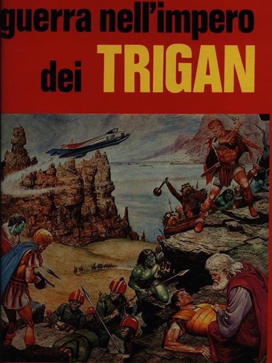 Guerra nell'impero dei Trigan - copertina