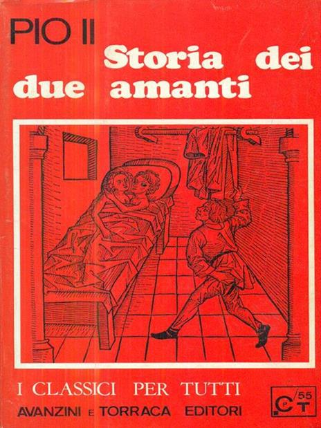 Storia dei due amanti - Pio II - copertina