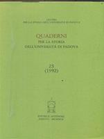 Quaderni per la storia dell'Università di Padova (24-25)