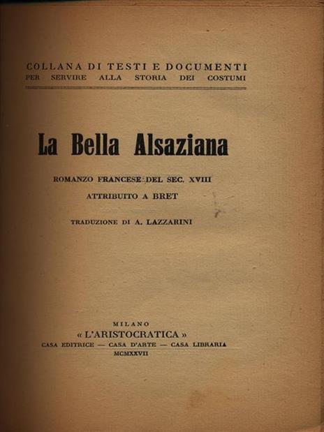 La bella alsaziana - Antoine Bret - 2