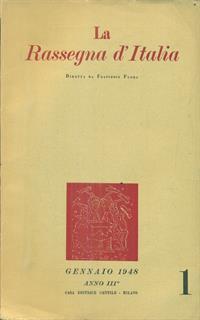 La rassegna d'Italia numero 1. gennaio 1948 - 5