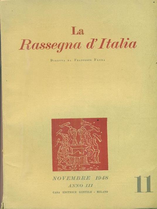 La rassegna d'Italia numero 11 - novembre 1948 - 4