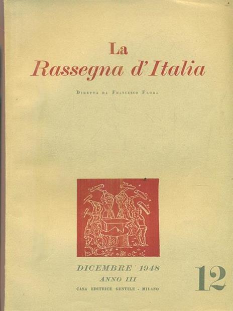 La rassegna d'Italia numero 12 - dicembre 1948 - 4