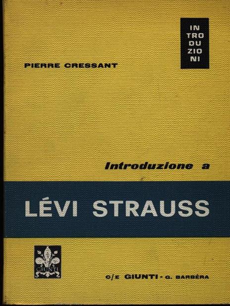 Introduzione a Levi Strauss - 3