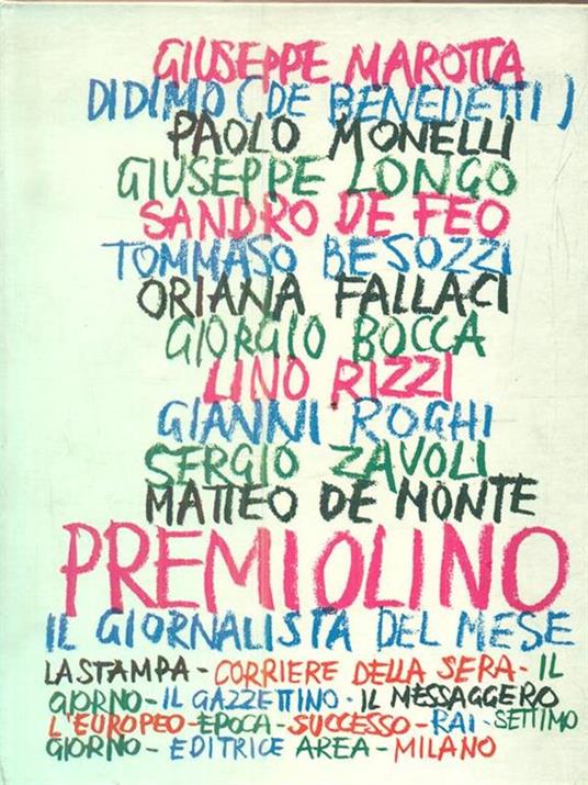 Premiolino il giornalista del mese - 5