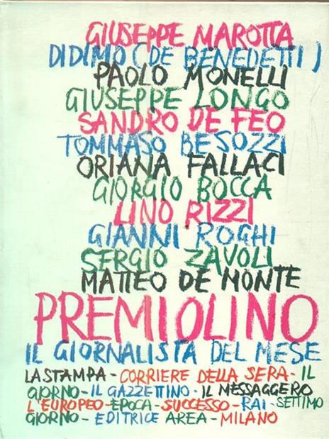 Premiolino il giornalista del mese - 2