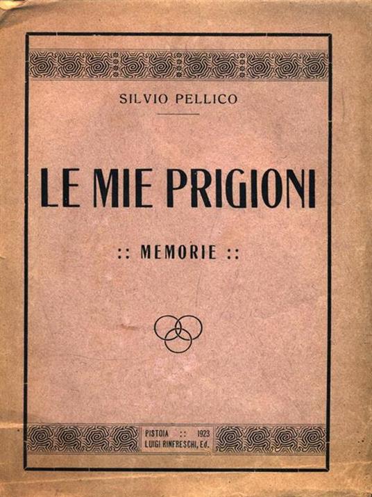 Le mie prigioni - Silvio Pellico - copertina