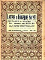 Lettere di Giuseppe Baretti educative e descrittive