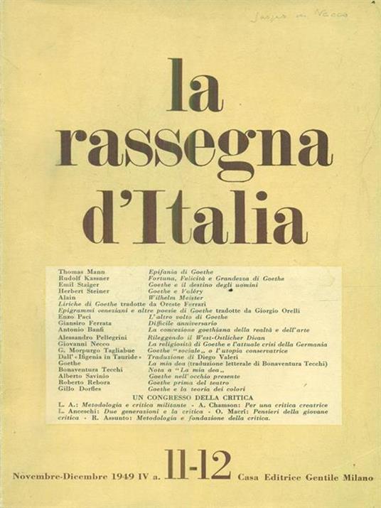 La rassegna d'Italia 11-12 / Novembre - Dicembre 1949 - 3