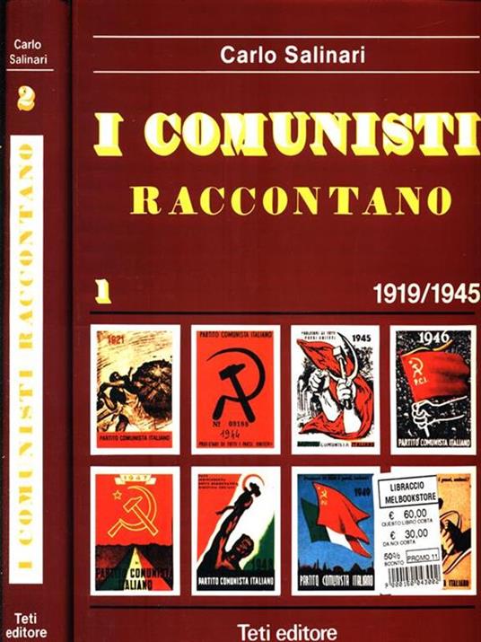 I comunisti raccontano. 2 Volumi - Carlo Salinari - copertina