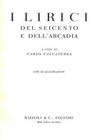 I lirici del Seicento e dell'Arcadia