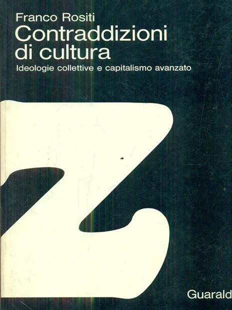 Contraddizioni di cultura - Franco Rositi - copertina