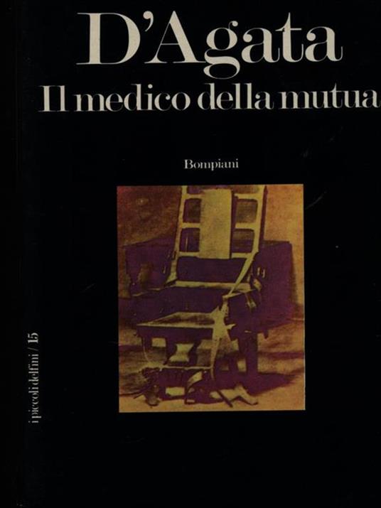 Il medico della mutua - Giuseppe D'Agata - copertina