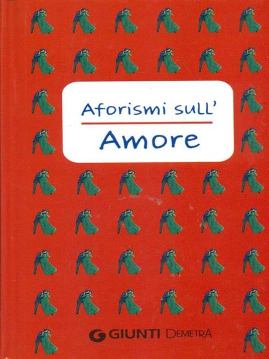 Aforismi sull'amore - copertina