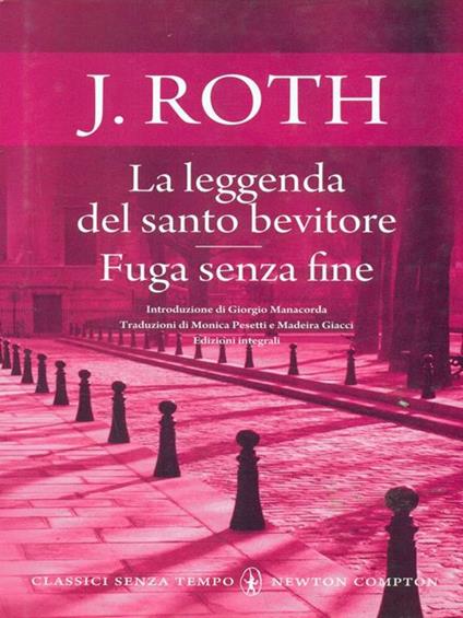 La leggenda del santo bevitore - Joseph Roth - copertina