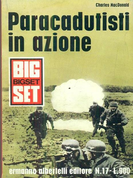 Paracadutisti in azione - Charles Macdonald - copertina