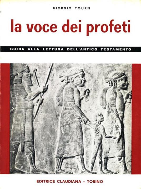 La voce dei profeti - Giorgio Tourn - copertina