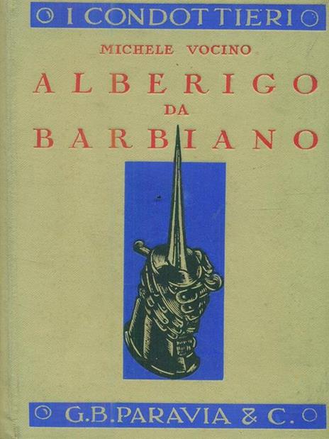Alberigo da Barbiano - Michele Vocino - copertina