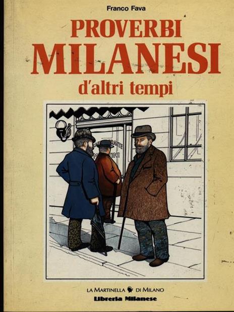 Proverbi milanesi d'altri tempi - Franco Fava - copertina