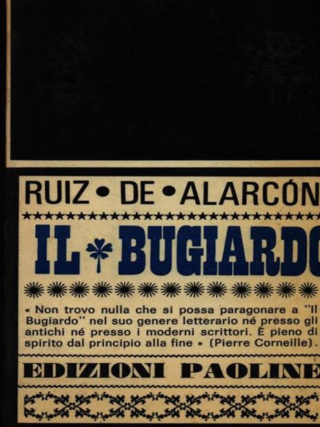 Il bugiardo - Ruiz de Alarcon - copertina