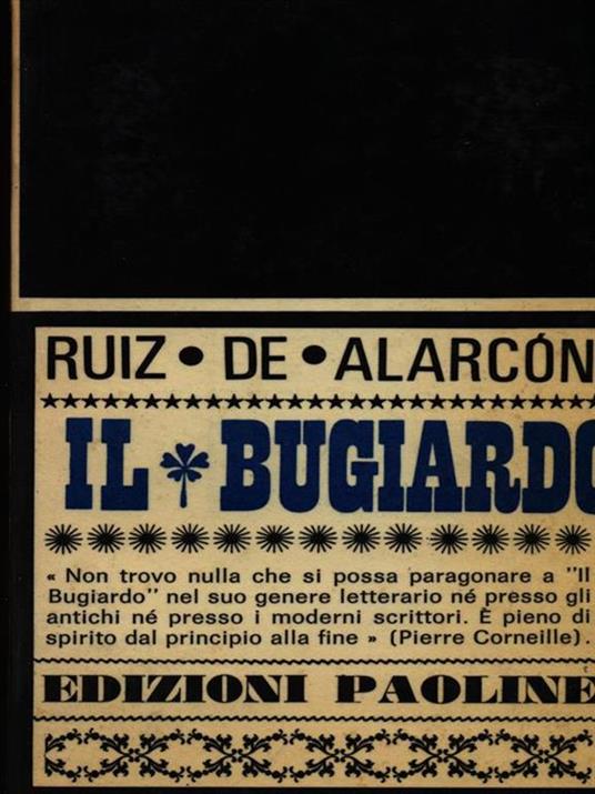 Il bugiardo - Ruiz de Alarcon - copertina