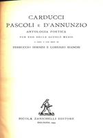 Carducci Pascoli e D'Annunzio