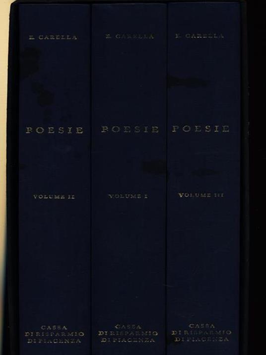 Poesie 3vv in dialetto piacentino - copertina
