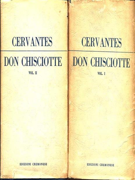 Don Chisciotte. 2 Volumi - Miguel de Cervantes - copertina