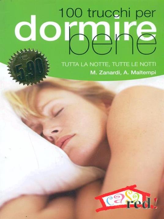 100 trucchi per dormire bene - M. Zanardi - copertina