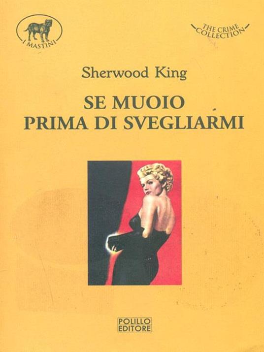 Se muoio prima di svegliarmi - Sherwood King - copertina