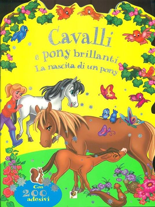 Cavalli e pony brillanti - copertina