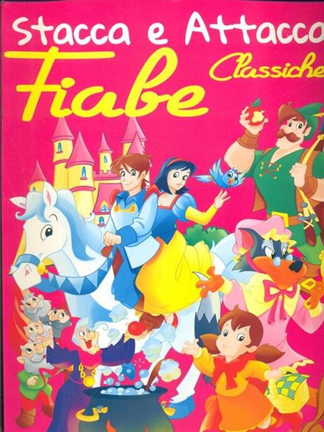 Stacca e attacca Fiabe classiche - copertina