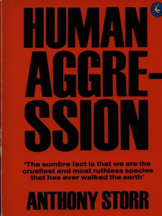 Human aggression - Anthony Storr - copertina