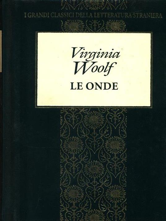 Le onde - Virginia Woolf - copertina