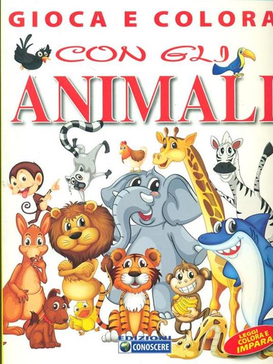 Gioca e colora con gli animali - 3