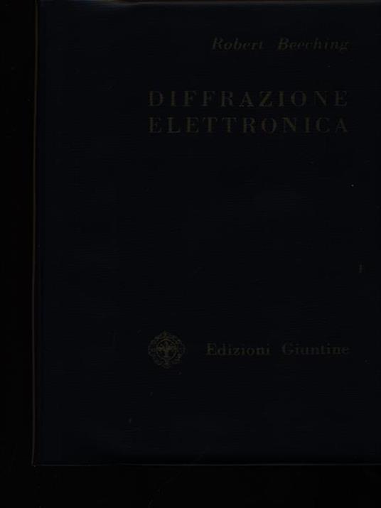 Diffrazione elettronica - copertina