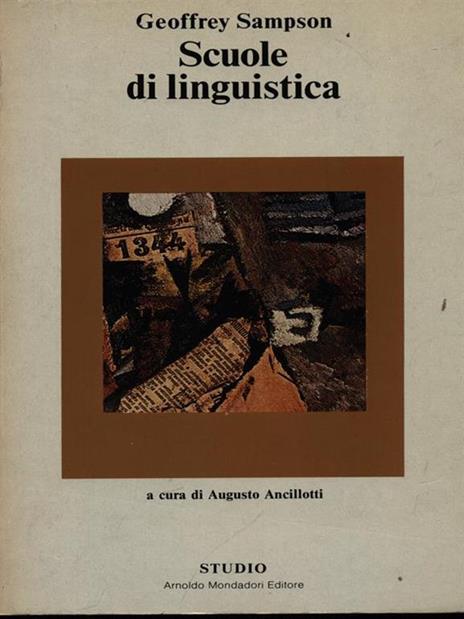 Scuole di linguistica - copertina
