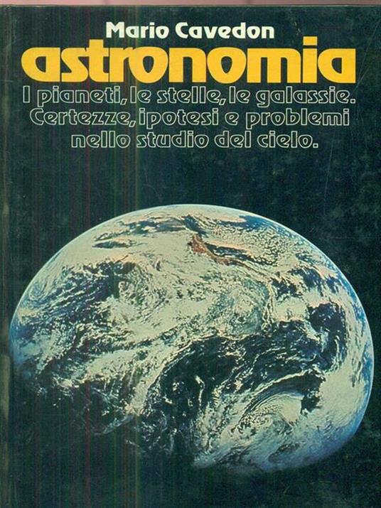 Astronomia - Mario Cavedon - copertina