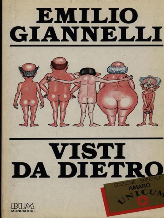 Visti da dietro - Emilio Giannelli - copertina