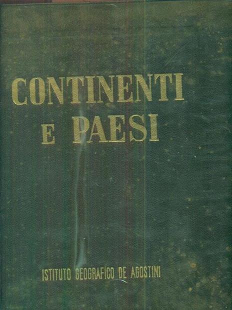 Continenti e paesi - Luigi Visintin - copertina