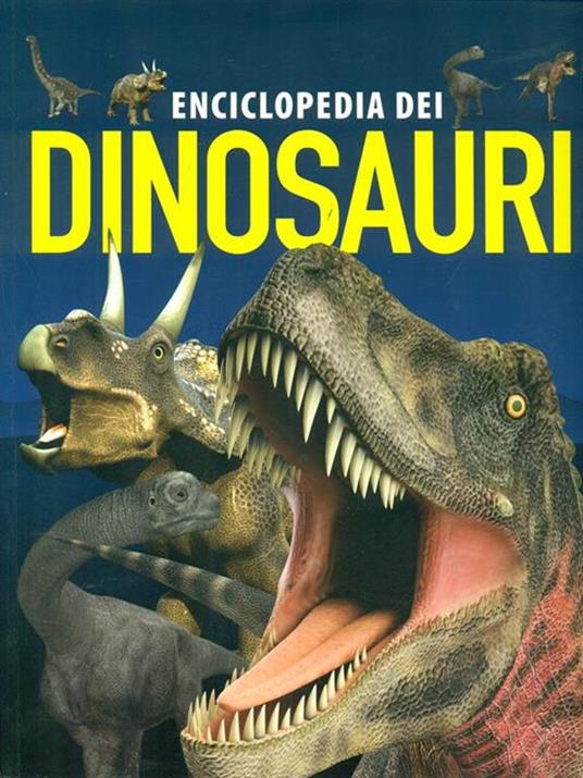 Enciclopedia dei dinosauri - copertina