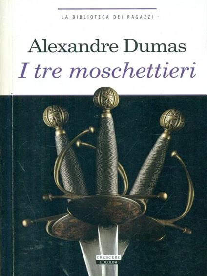 I tre moschettieri - Alexandre Dumas - copertina