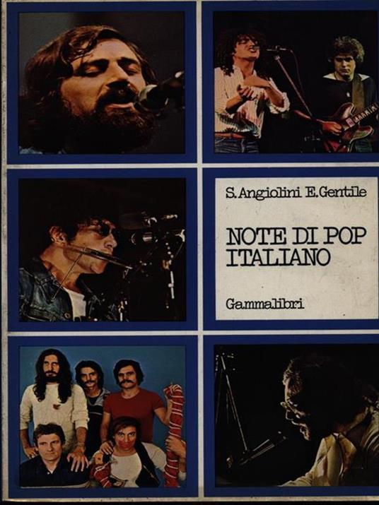 Note di pop italiano - Saverio Angiolini - copertina