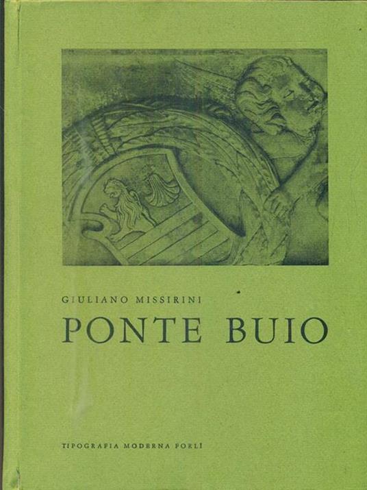 Ponte Buio. Copia numerata. n 167, Autografata - copertina