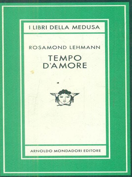 Tempo d'amore - Rosamond Lehmann - copertina