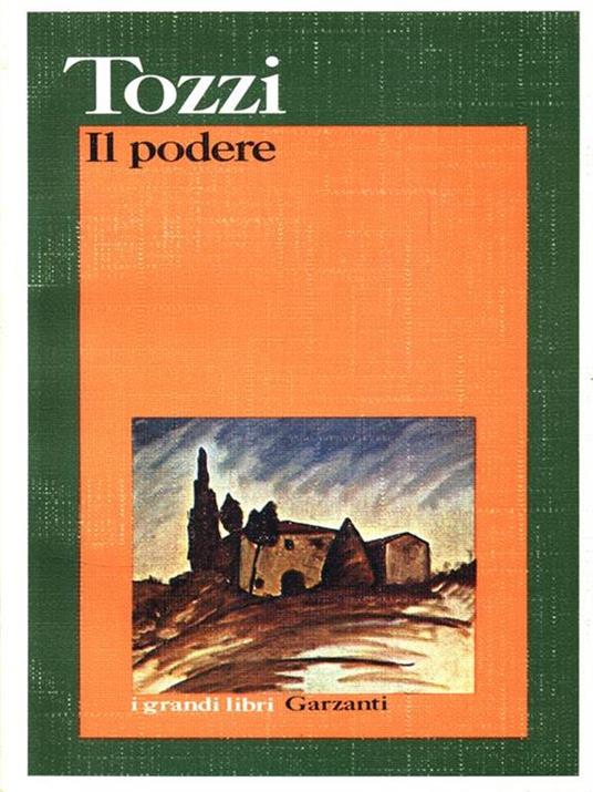 Il podere - Federigo Tozzi - copertina