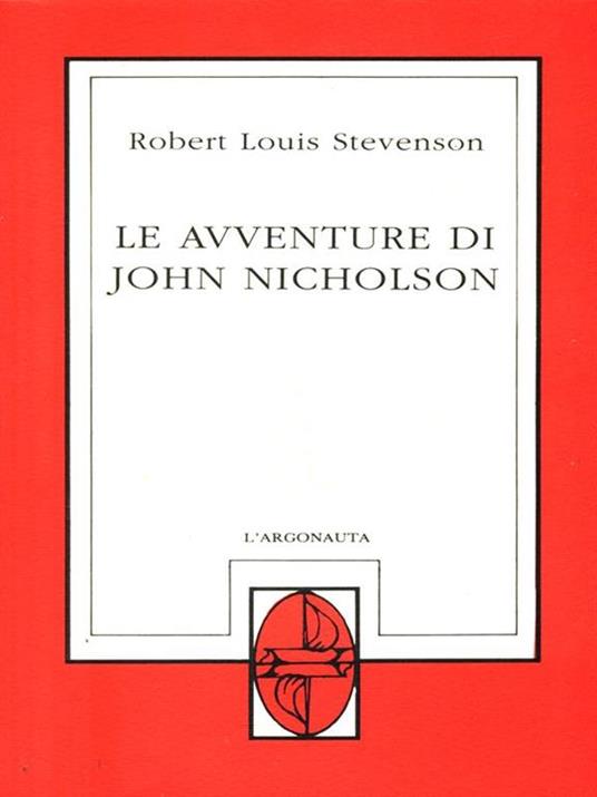 Le avventure di John Nicholson - Robert Louis Stevenson - copertina