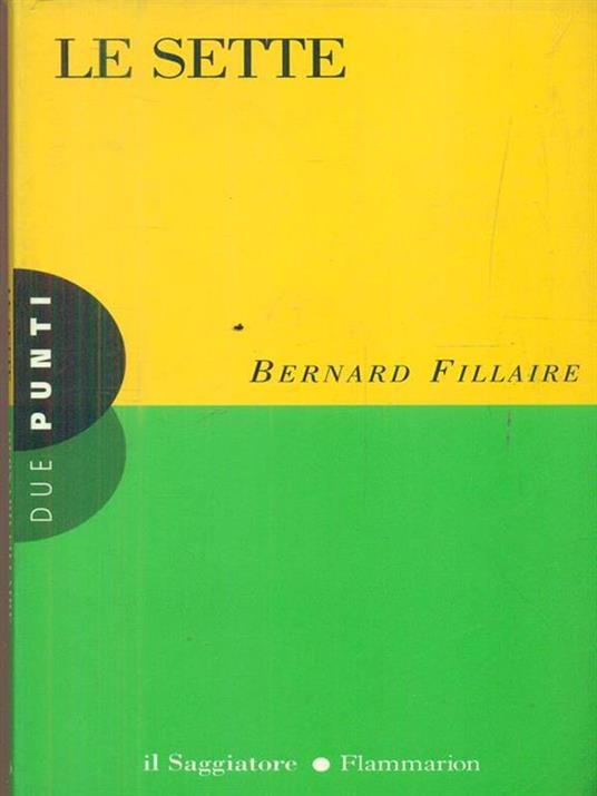 Le sette - Bernard Fillaire - copertina